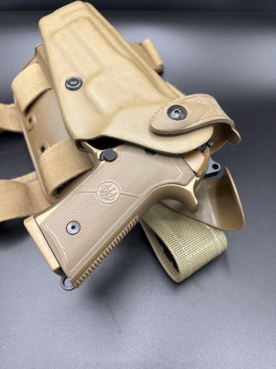 Safariland Beretta M9A4 Level 2 SLS Tactical Holster Drop Leg