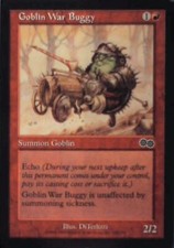 Goblin War Buggy - Urza's Saga: #196, Magic: The Gathering Nm R110