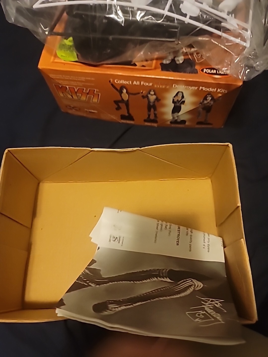 Polar Lights KISS Ace Frehley Destroyer Model Kit 5057 1998 NEW NIOB