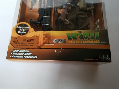 BBi Elite Force WWII N. 3 UNITÀ COMMANDO N. 21145 Modellino scala 1/6 - Foto 6 di 7