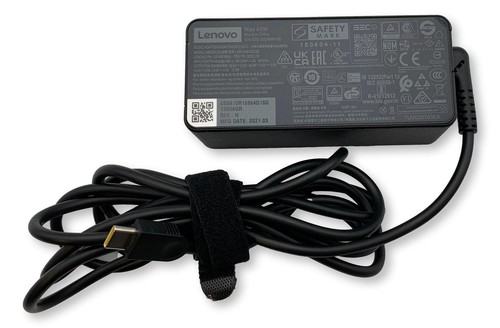 Genuine Lenovo 45W USB C Type C Charger For ThinkPad L480 L490 L580 L590 P52S