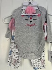 Set 4 pezzi Emporio Baby Girls nuovo con etichette set gatto 6-9 mesi