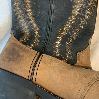 Laredo 62016 Boots Size 9D Leather Boots Non Slip Distressed