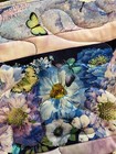 Handcrafted - Quilted Table Runner - Beautiful Blue Blooms - Spring - NEW 2025 — photo 9