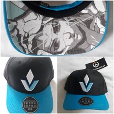 Overwatch SYMMETRA Logo Bioworld PreCurve Snapback OSFM Cap w/Character Art Bill