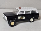 Vintage Tonka Hi Way Patrol Police Sheriff Jeep Wagoneer Pressed Steel 9” READ