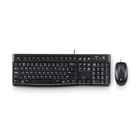 Logitech Desktop MK120 Tastatur Maus Set Usb Nordic