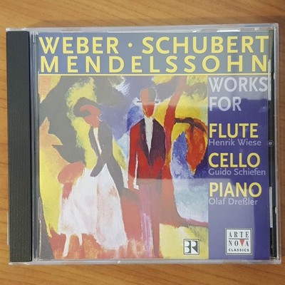 WIESE, SCHIEFEN, DRESSLER works for flute cello piano NM/EX (CD Album, Klassik)