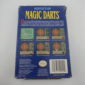 Magic Darts - Box Only - Nintendo NES - Authentic (No Game - No Manual)