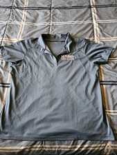 U-Haul Shirt Womens 2xl Gray Polo Short Sleeve Uniform