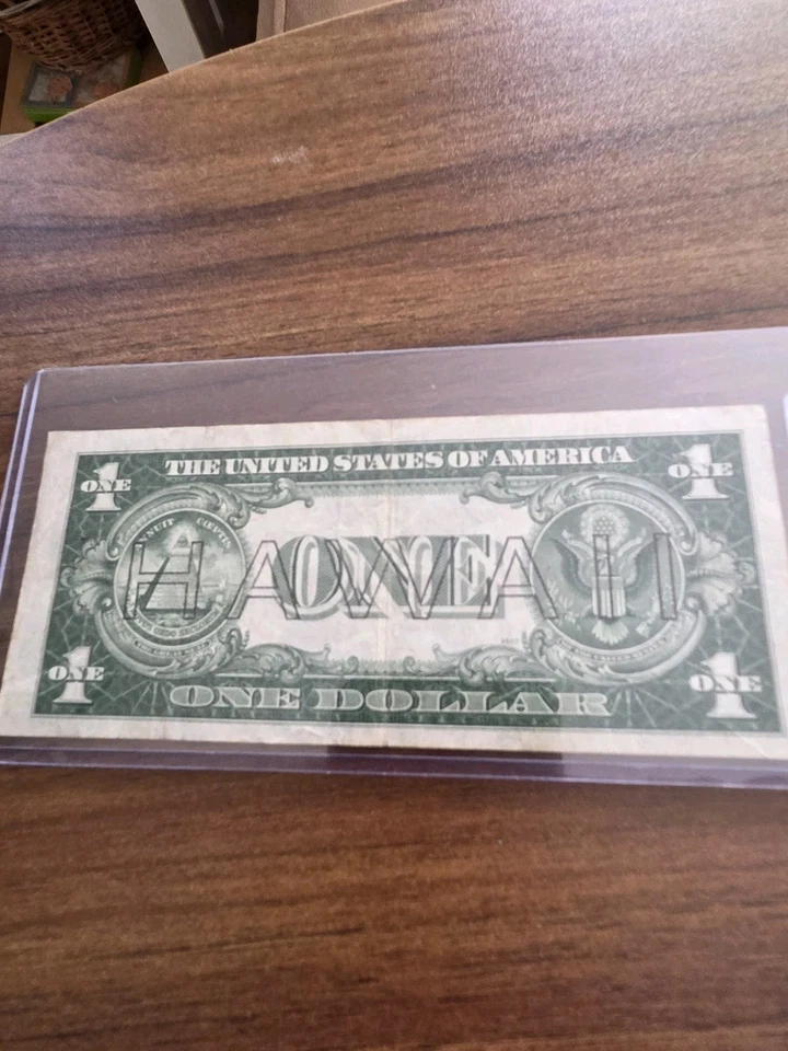 1935A $1 HAWAII  OVERPRINT EMERGENCY ISSUE SILVER CERTIFICATE - Image 2 of 4