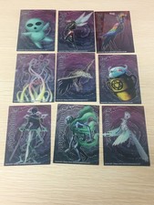 Shin Megami Tensei Digital Devil Story Chronicle Visual Trading Card 9 set lot