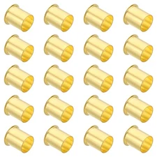 20Pcs 18mm OD x 15mm ID Tube Brass Compression Insert