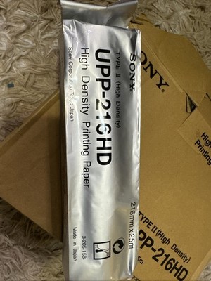 Sony UPP-216HD Printing Paper Pack of 3 Type II 216mmX25m 8.5