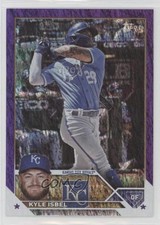 2023 Topps Series 2 Retail Purple Foil 536/799 Kyle Isbel #578 ng3