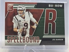 Panini 2024 Donruss Elite Spellbound Joe Burrow #37 Cincinnati Bengals Football