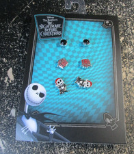 Disney's Tim Burton's The Nightmare Before Christmas Three PIece Earring Set Tri