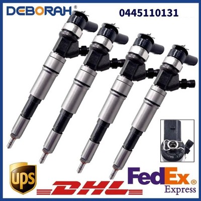 4x Diesel Common Rail Fuel Injector 7789661 0445110131 for BMW E46 E53 E60 E61