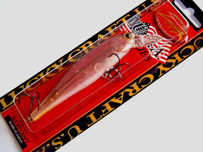 LOT OF-2-Lucky Craft Pointer 100SP 4'' & 5/8 SUSPENDING LIVE NORTH LAKE WAKASAGI