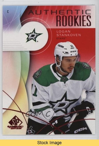 2024-25 SP Game Used Authentic Rookies Red Logan Stankoven #213 Rookie RC READ