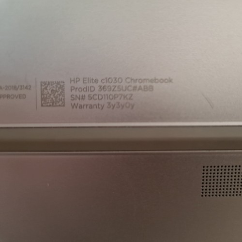 HP Laptop, Elite c1030 Chromebook, i7-10610U, 16GB/128SSD - Picture 9 of 9