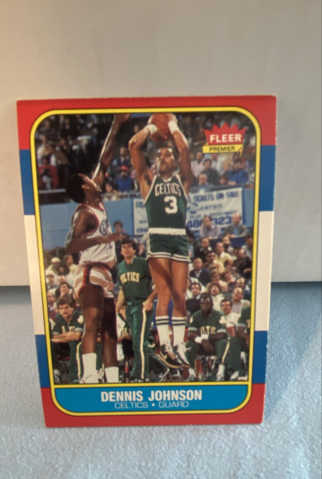 1986-87 Fleer - Dennis Johnson #50. 2550