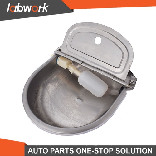 Labwork New Automatic Steel Water Trough Bowl Dog Drink Cattle Horse Stainless - Picture 8 of 16