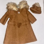 VINTAGE BARBIE #819 “ITS COLD OUTSIDE”  OUTFIT COMPLETE COAT HAT SET