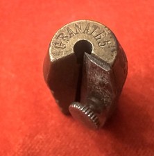 stara temperówka boczna granat 5 mosiądz dł. 2,6 cm Möller & Breitscheid?