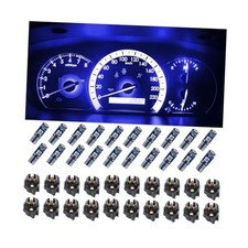 Car Dashboard T5 LED Lights, Super Bright Auto Instrument Panel 3030 20PCS Blue