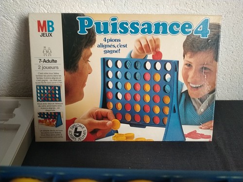 PUISSANCE 4 MB jeu société vintage complet livraison Offerte !!!!! - Photo 3/4