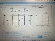 NEMA Aluminum Enclosure 48" H x 60"W x 12" D. 0.080 AL