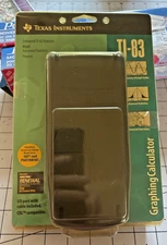 New Texas Instruments TI-83+ Graphing Calculator and Manual NIP