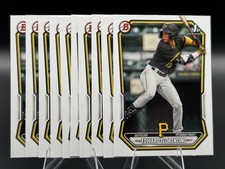Lot (10x) EDWARD FLORENTINO 2026 Bowman Baseball ALL 1st Bowman base paper cards