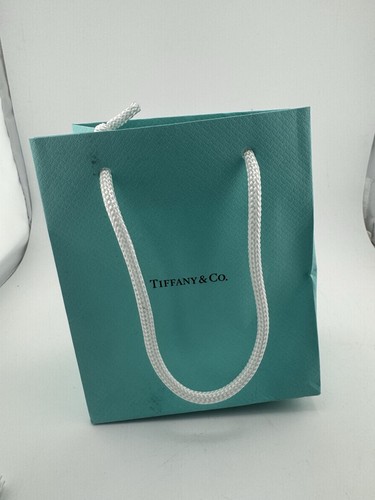 Tiffany & Co. Confezione Regalo Vuota Sacchetto Regalo Blu - Foto 1 di 8