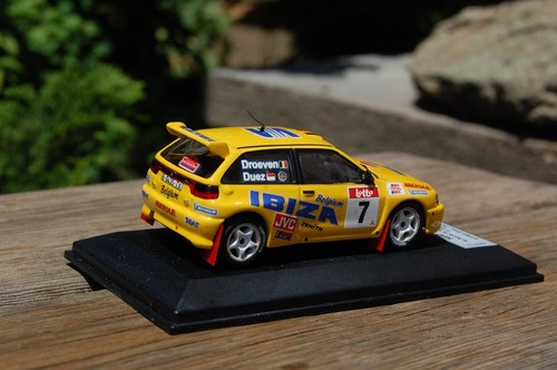 1/43 TRANSKIT SEAT IBIZA KIT CAR , RALLY BOUCLES SPA 1999, DUEZ HANDMADE - Foto 3 di 4