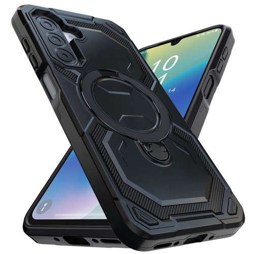 Für Samsung Galaxy A26 5G Hybrid Hülle Ring Halter Cover Sichtschutz Displayschutz - Bild 31 von 32