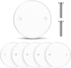 Plastic Flat Blank Plate Wall Hole Cover Ceiling Outlet Cover,  Box Plate with M