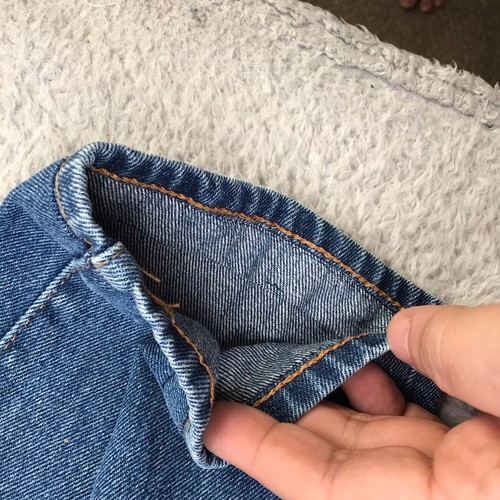 Pantalones de mezclilla Peter Manning PMNYC para hombre 36 (34x26) ajuste estándar azul 100 % algodón - Imagen 2 de 16