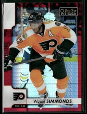 2017-18 O-Pee-Chee Platinum Wayne Simmonds Red Prism /199 #27 Flyers