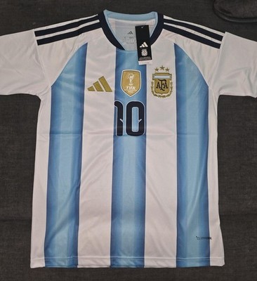 Argentina #10 Messi Futbol Camisa Jersey Shirt Soccer AAA