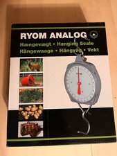 RYOM Analog Hängewaage 25kg Wildwaage Zeigerwaage Fleischwaage Gemüsewaage