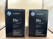 LOT OF 2 HP 51A Q7551A Black Toner Cartridge LaserJet P3005, M3027, M3035