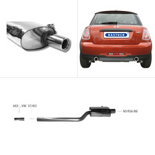 Bastuck Sportauspuff - Mini R56 One/ Cooper