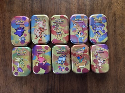 *EMPTY* Pokemon 151 Mini Tin Set - NO PACKS NO COINS NO ART!
