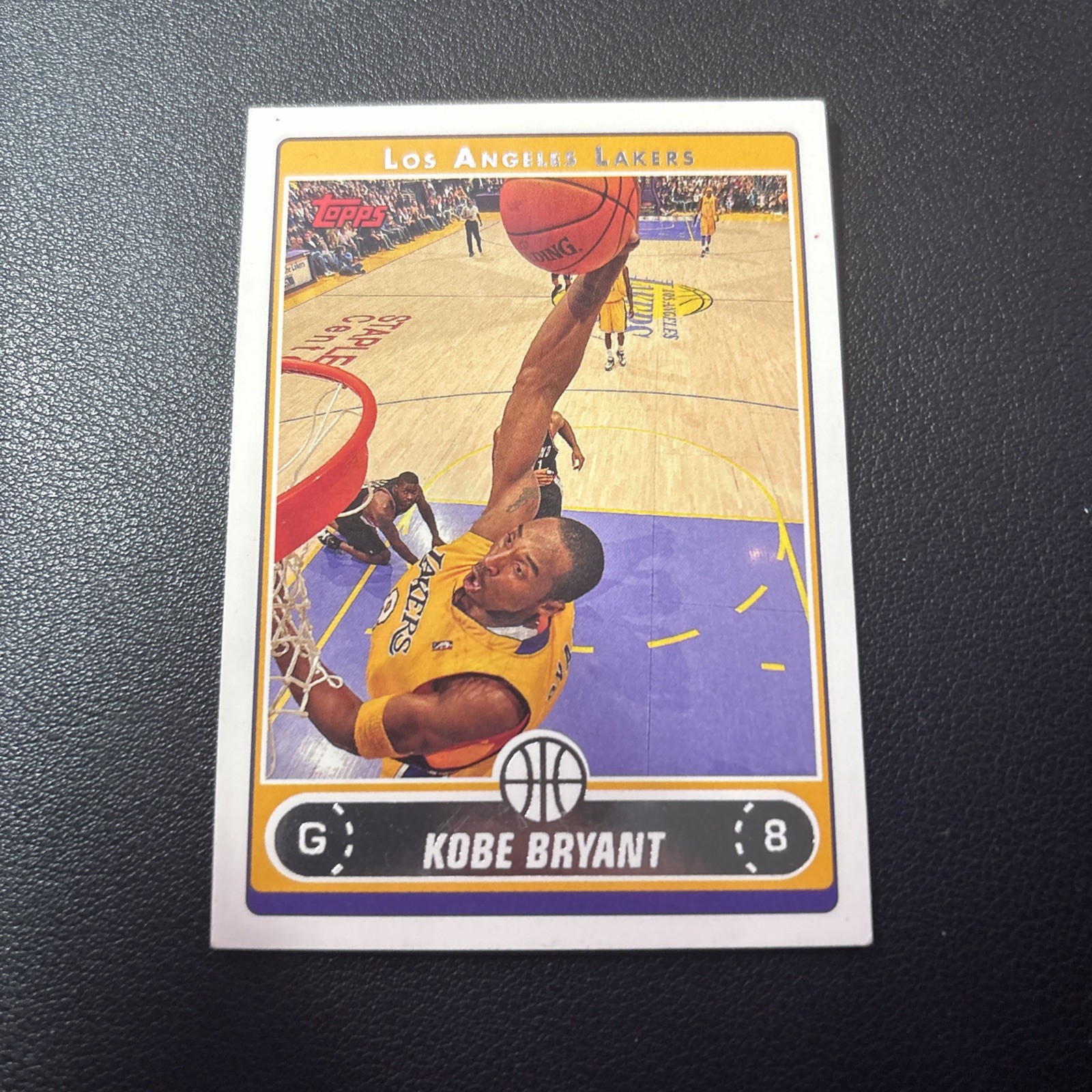 Kobe Bryant #8 Basketball Cards 2006 Topps trading card — raw and PSA graded price guide