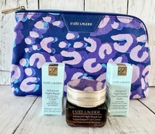 LOT Estee Lauder Advanced Night Repair Travel Size ~ Makeup Bag ~ Lot of 4