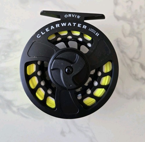 Mulinello da pesca a mosca Orvis Clearwater Large Arbor II con lenza