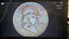 1957 D Ben Franklin Half Dollar 90% Silver with Toning Lot #64