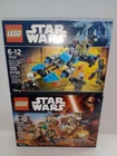 LEGO Star Wars 75167 Bounty Hunter Speeder Bike/ 75133 Rebel Battle Pack Lot